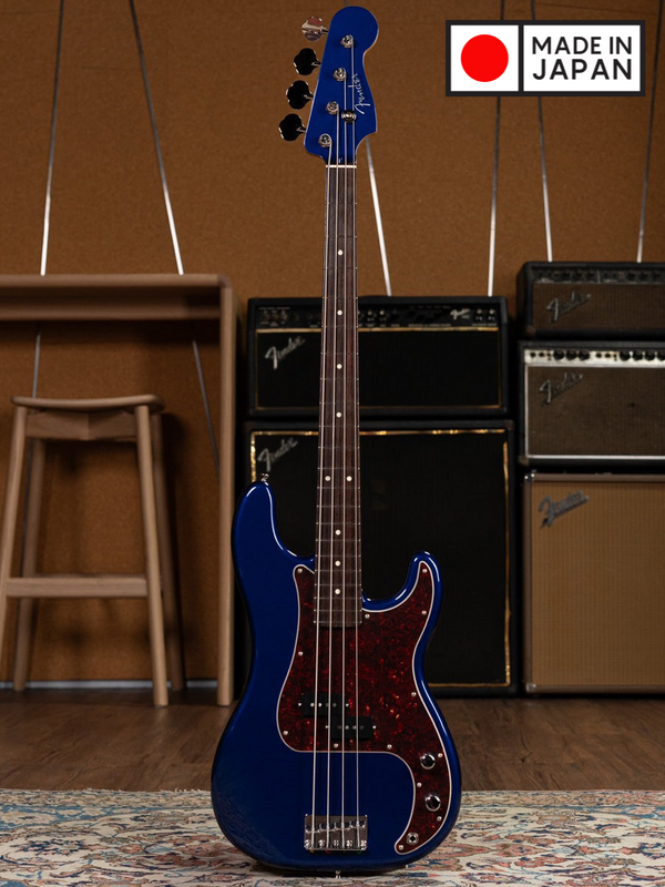 เบสไฟฟ้า Fender FSR Collection Hybrid II Precision Bass, Deep Ocean Metallic