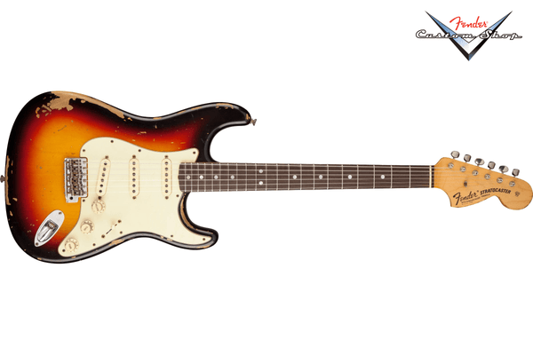 Fender Michael Landau 1968 Stratocaster Bleached 3-Color Sunburst