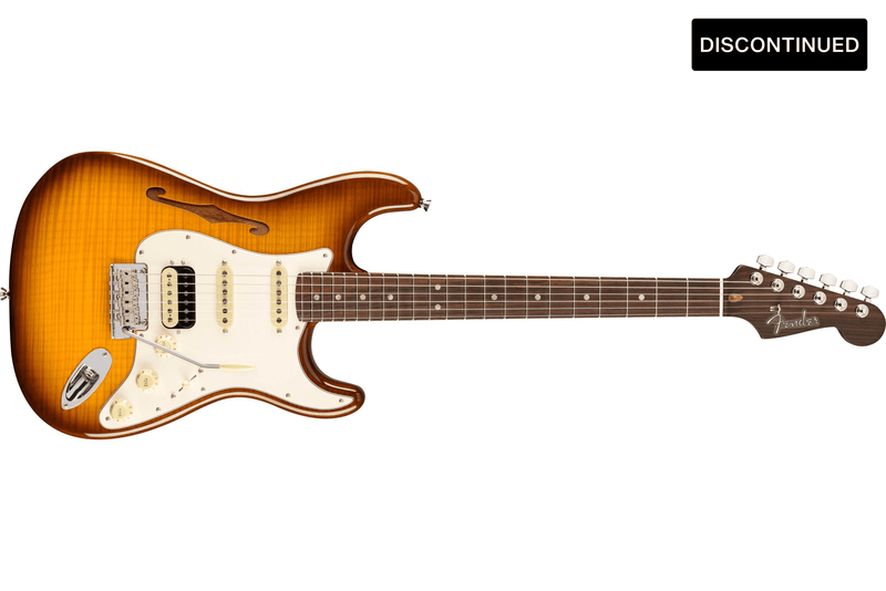 กีต้าร์ไฟฟ้า FENDER RARITIES FLAME MAPLE TOP STRATOCASTER HSS THINLINE