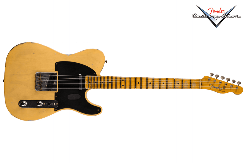 Fender Custom Shop '52 Telecaster Relic Aged Nocaster Blonde