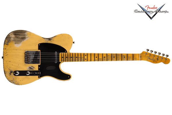 Fender Custom Shop '52 Telecaster Heavy Relic Aged Nocaster Blonde