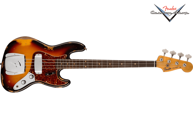 เบสไฟฟ้า Fender 1960 Jazz Bass Heavy Relic