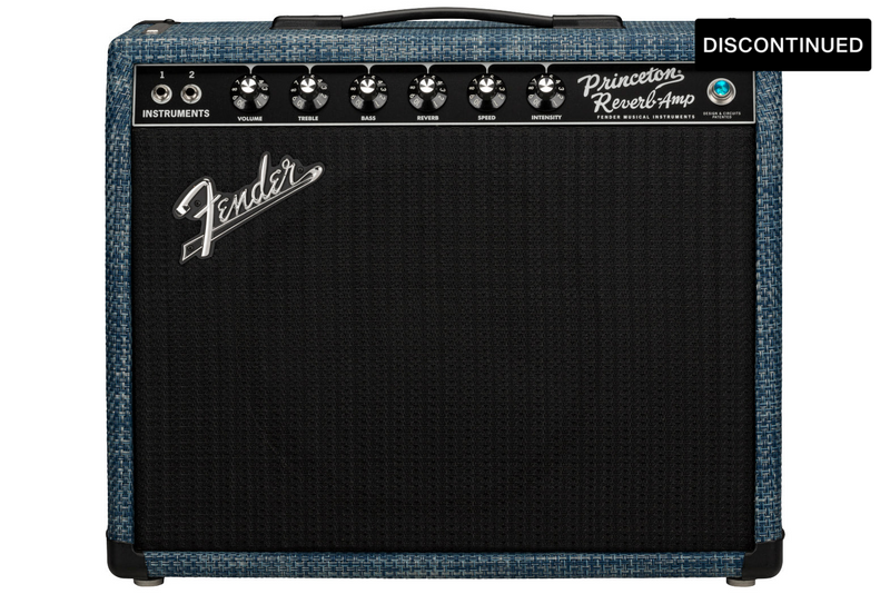 แอมป์กีต้าร์ไฟฟ้า FENDER 2020 LIMITED EDITION PRINCETON REVERB CHILEWICH DENIM