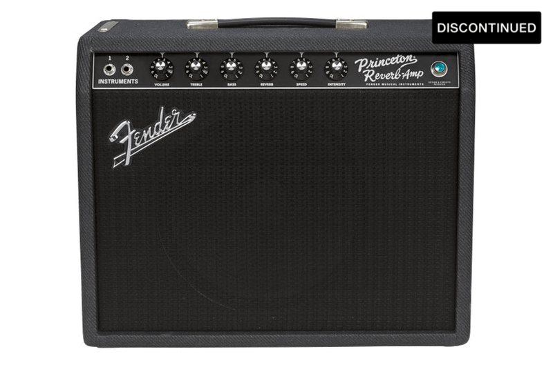 แอมป์กีต้าร์ไฟฟ้า Fender Limited Edition '68 Princeton®, Black Lacquered Tweed