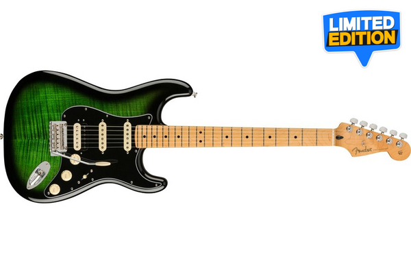 กีต้าร์ไฟฟ้า Fender Player Stratocaster HSS Plus Top Green Burst