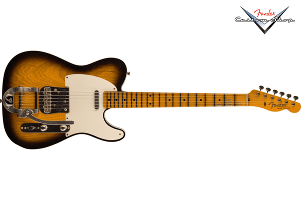 กีตาร์ไฟฟ้า Fender Custom Shop Limited Edition Twisted Telecaster Custom Journeyman Relic, 2-Color Sunburst