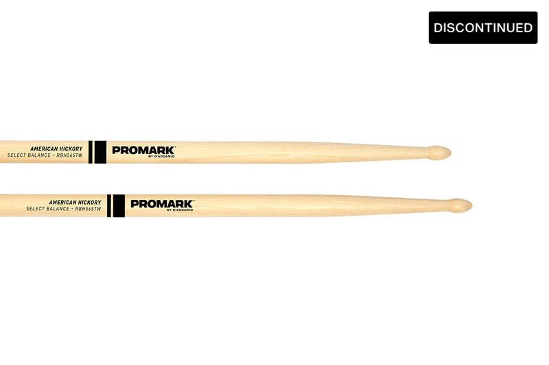 ไม้กลอง Promark Rebound 5A .565" Hickory Tear Drop Wood Tip