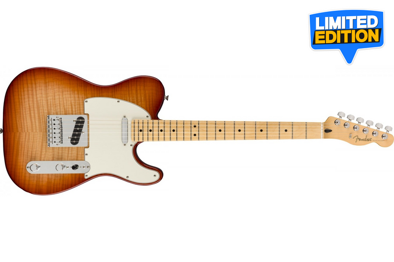 กีต้าร์ไฟฟ้า Fender Player Telecaster Plus Top Sienna Sunburst