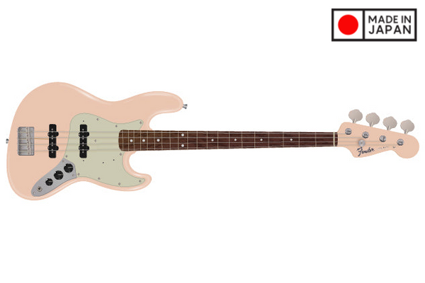 เบสไฟฟ้า Fender FSR Collection Traditional II 60s Jazz Bass, Shell Pink