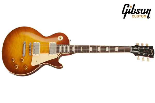 กีตาร์ไฟฟ้า Gibson Custom Shop 1959 Les Paul Standard Reissue VOS Iced Tea Burst
