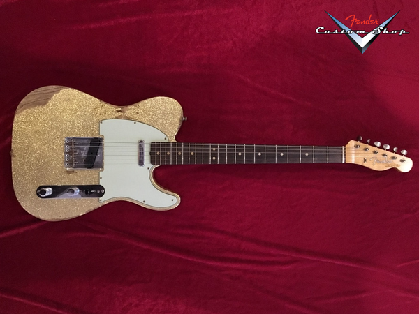 กีต้าร์ไฟฟ้า Fender Custom Shop 60s Heavy Relic / Compound Radius Tele - Namm 2017