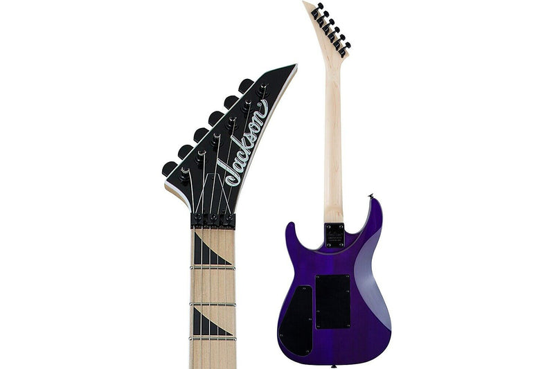 กีตาร์ไฟฟ้า Jackson Special Edition JS34Q Dinky DKA-M QM, Transparent Purple