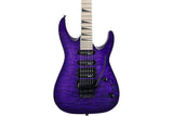 กีตาร์ไฟฟ้า Jackson Special Edition JS34Q Dinky DKA-M QM, Transparent Purple