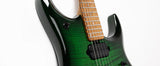 Music Man JP15, Green Tiger Eye Flame