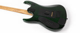 Music Man JP15, Green Tiger Eye Flame
