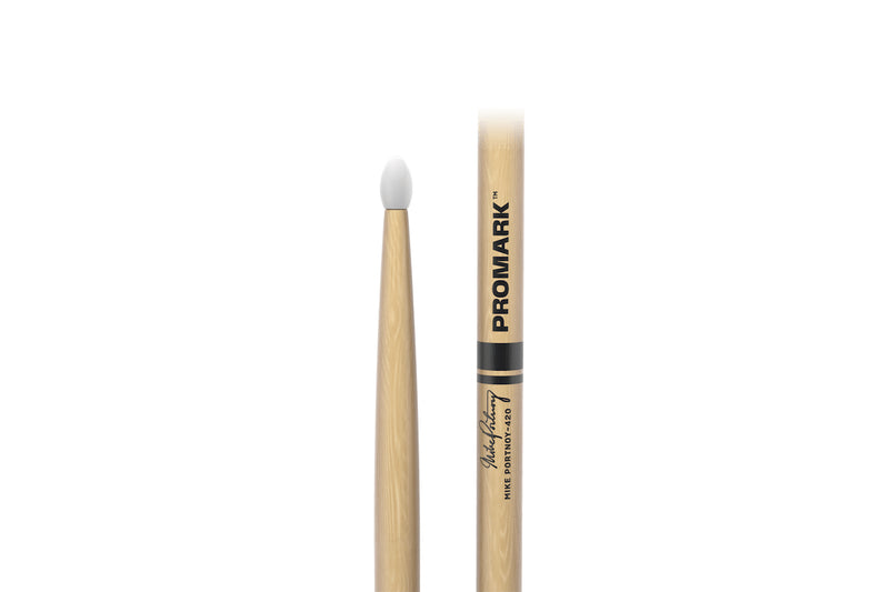 ProMark TX420N Mike Portnoy 420 Hickory Drumstick, Nylon Tip