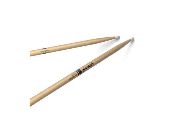 ProMark TX5AN Classic Forward 5A Hickory Drumstick, Oval Nylon Tip