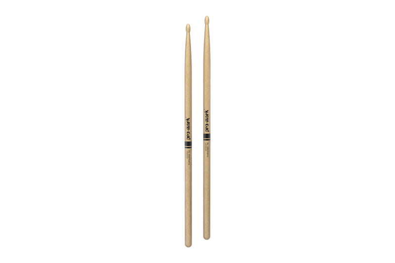 ProMark TX7AW Classic Forward 7A Hickory Drumstick, Oval Wood Tip