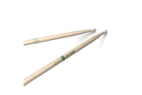 ProMark TXR2BN Classic Forward 2B Raw Hickory Drumstick, Oval Nylon Tip