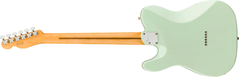 กีต้าร์ไฟฟ้า Fender American Ultra Luxe Telecaster Transparent Surf Green