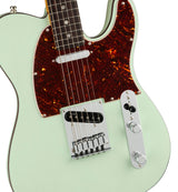 กีต้าร์ไฟฟ้า Fender American Ultra Luxe Telecaster Transparent Surf Green