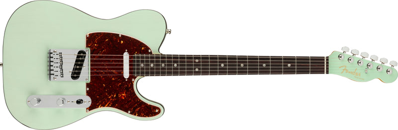 กีต้าร์ไฟฟ้า Fender American Ultra Luxe Telecaster Transparent Surf Green