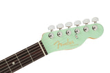 กีต้าร์ไฟฟ้า Fender American Ultra Luxe Telecaster Transparent Surf Green