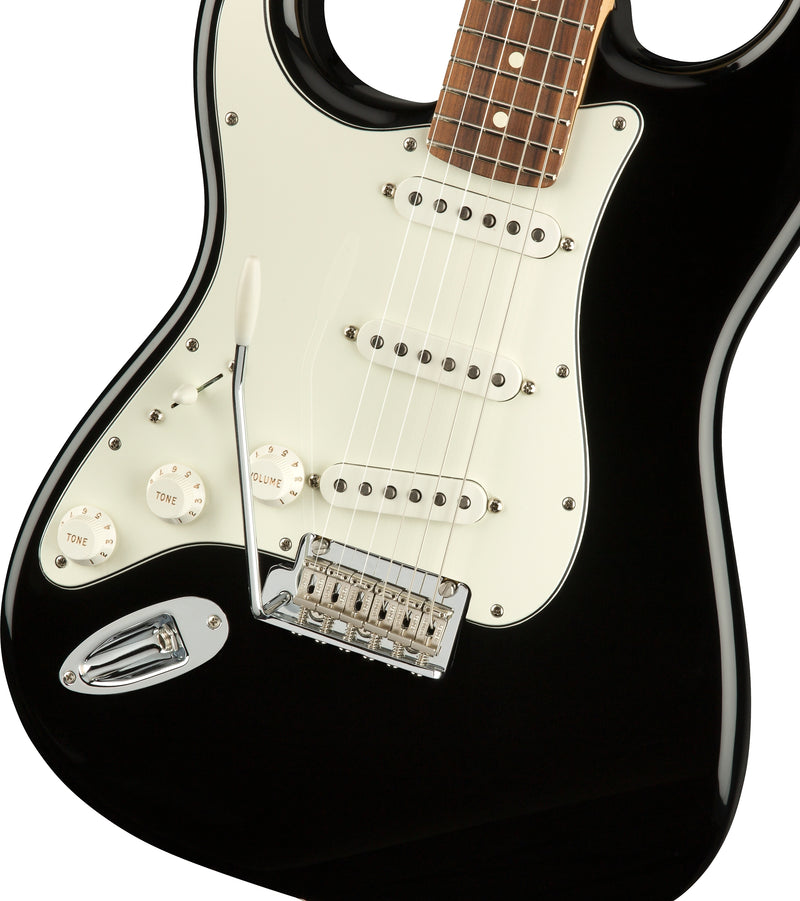 กีต้าร์ไฟฟ้า มือซ้าย Fender Player Stratocaster Left-Handed Black