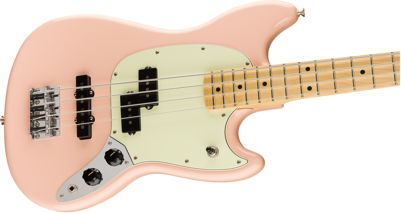 Fender Player Mustang Bass PJ Shell Pink