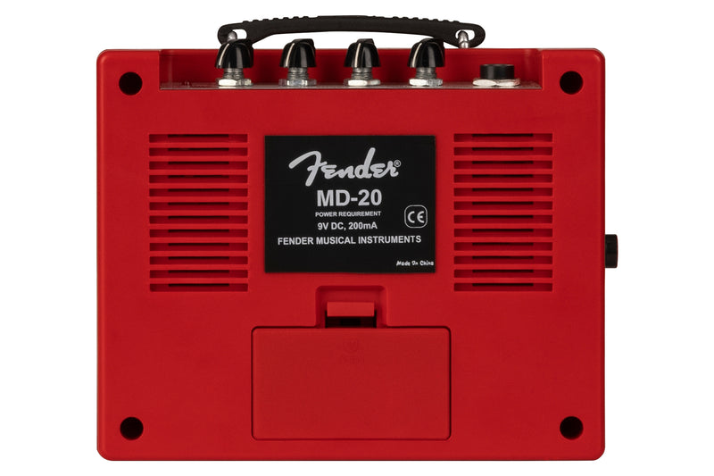 แอมป์กีต้าร์ไฟฟ้า ตัวเล็ก Fender Mini Deluxe Amp, Red