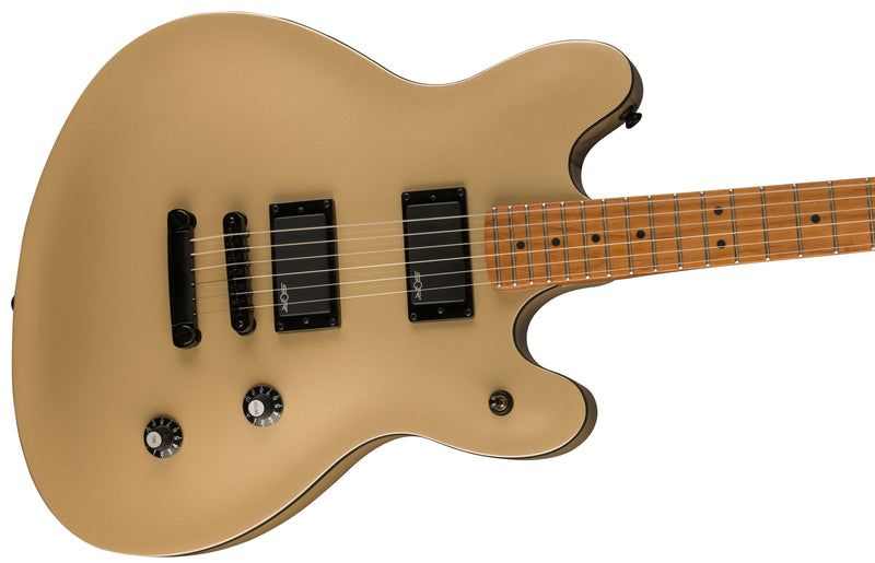 กีต้าร์ไฟฟ้า Squier Contemporary Active Starcaster Shoreline Gold