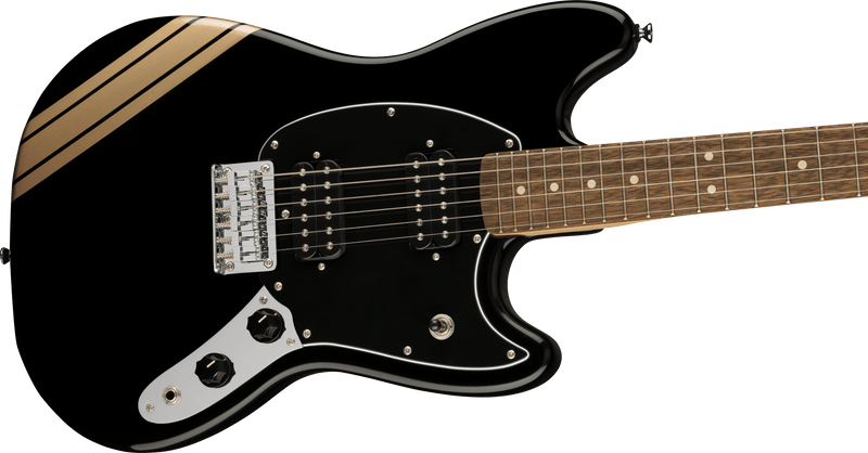 กีต้าร์ไฟฟ้า Squier FSR Bullet Competition Mustang HH Black