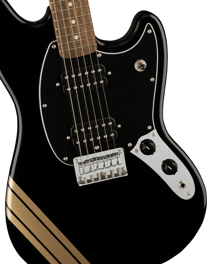 กีต้าร์ไฟฟ้า Squier FSR Bullet Competition Mustang HH Black