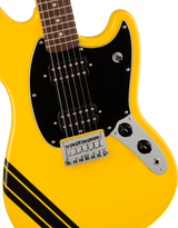 กีต้าร์ไฟฟ้า Squier FSR Bullet Competition Mustang HH Graffiti Yellow