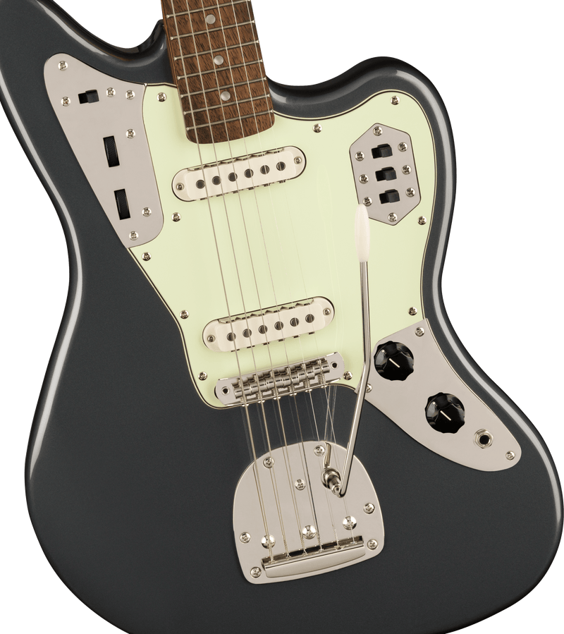 กีต้าร์ไฟฟ้า Squier FSR Classic Vibe '60s Jaguar Charcoal Frost Metallic