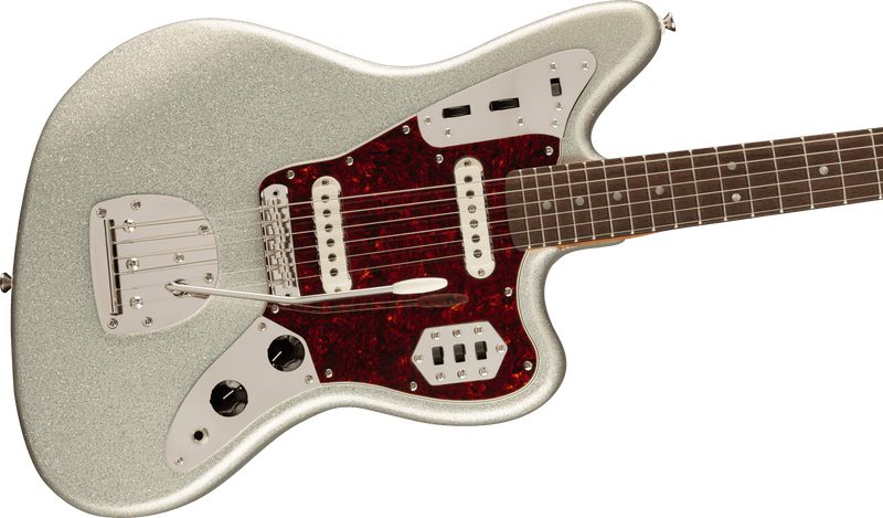 กีต้าร์ไฟฟ้า Squier FSR Classic Vibe '60s Jaguar Silver Sparkle