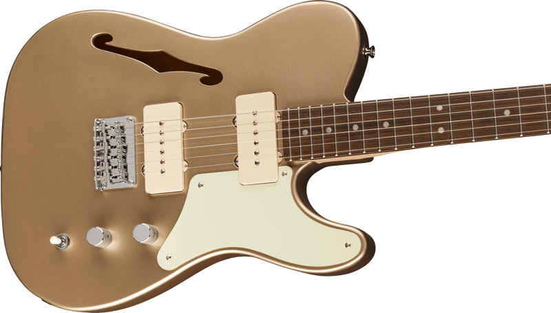 กีต้าร์ไฟฟ้า Squier Paranormal Cabronita Telecaster Thinline Shoreline Gold