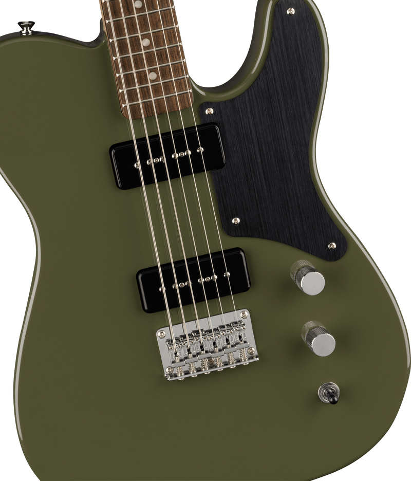 กีต้าร์ไฟฟ้า Squier FSR Paranormal Baritone Cabronita Telecaster Olive