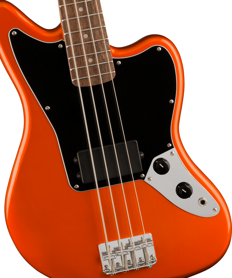 เบสไฟฟ้า Squier FSR Affinity Series Jaguar Bass H Metallic Orange