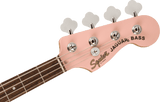 เบสไฟฟ้า Squier FSR Affinity Series Jaguar Bass H Shell PInk