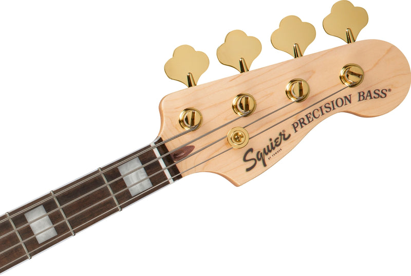 เบสไฟฟ้า Squier 40th Anniversary Precision Bass, Gold Edition, Lake Placid Blue