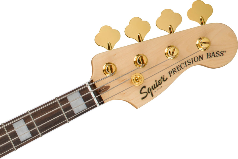 เบสไฟฟ้า Squier 40th Anniversary Precision Bass, Gold Edition, Black