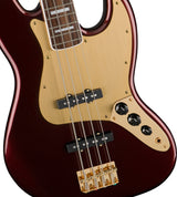 เบสไฟฟ้า Squier 40th Anniversary Jazz Bass, Gold Edition, Ruby Red Metallic