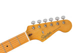 Squier 40th Anniversary Stratocaster, Vintage Edition, Satin Wide 2-Color Sunburst
