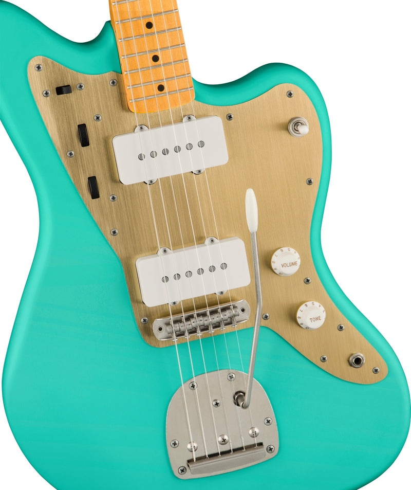 Squier 40th Anniversary Jazzmaster, Vintage Edition, Satin Sea Foam Green