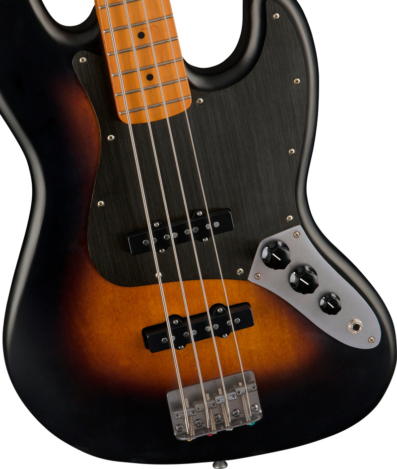 Squier 40th Anniversary Jazz Bass, Vintage Edition, Satin Wide 2-Color Sunburst