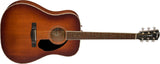 กีต้าร์โปร่ง Fender Paramount PD-220E Dreadnought Aged Cognac Burst