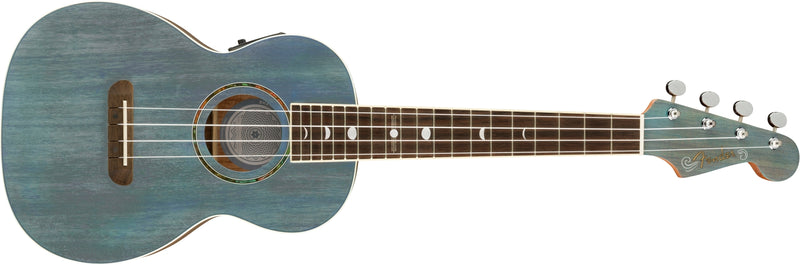 อูคูเลเล่ Fender Dhani Harrison Ukulele Turquoise