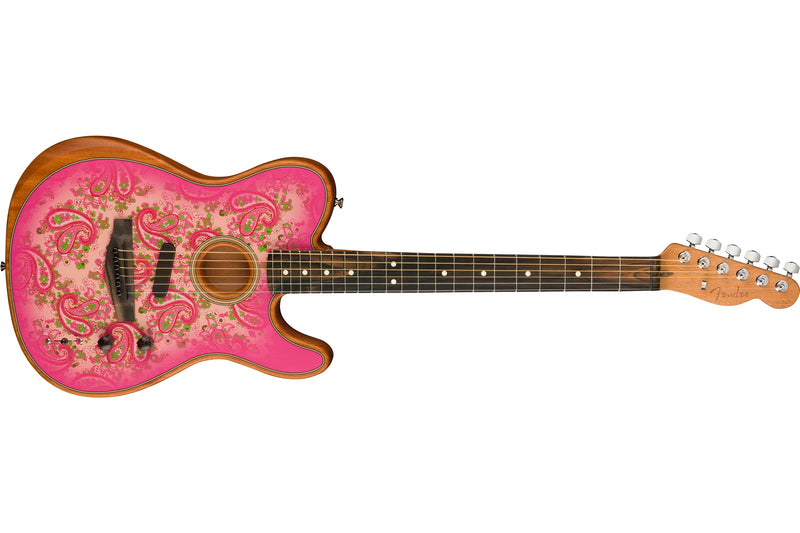 Fender Limited Edition American Acoustasonic Telecaster Pink Paisley