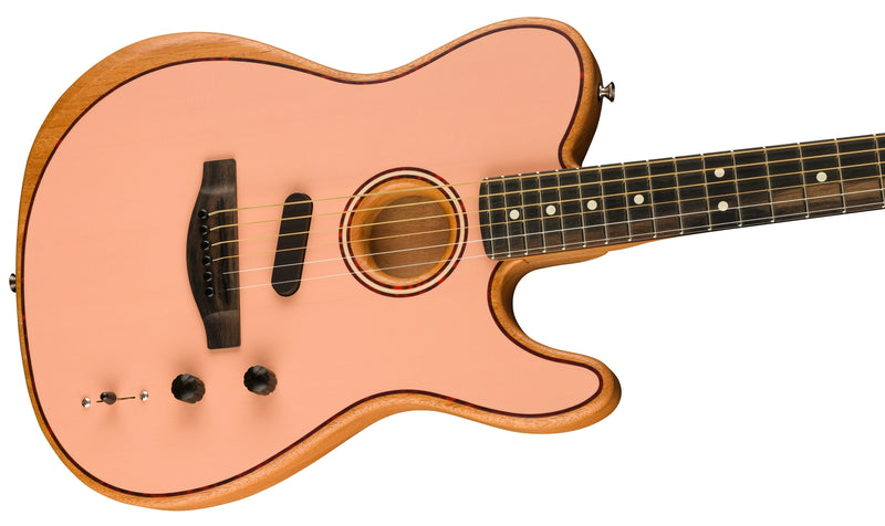 Fender Limited Edition American Acoustasonic Telecaster Shell Pink